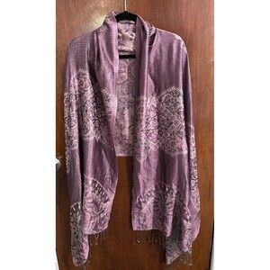 She Complete 100% Silk Scarf Shawl